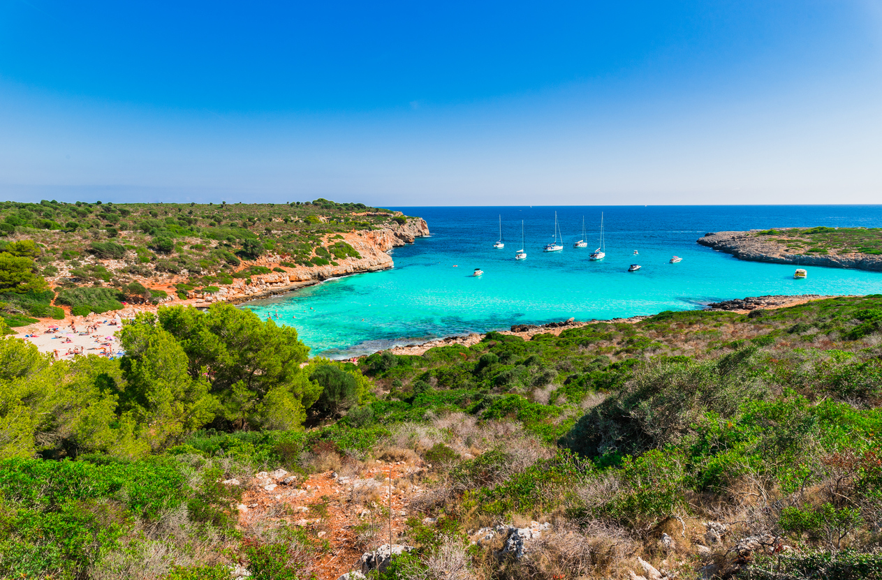 Strand Cala Varques auf Mallorca