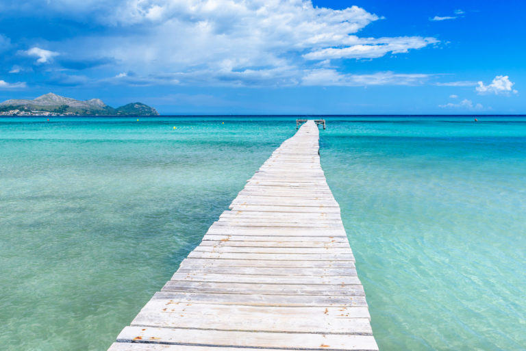 Strand Playa de Muro bei Alcudia auf Mallorca