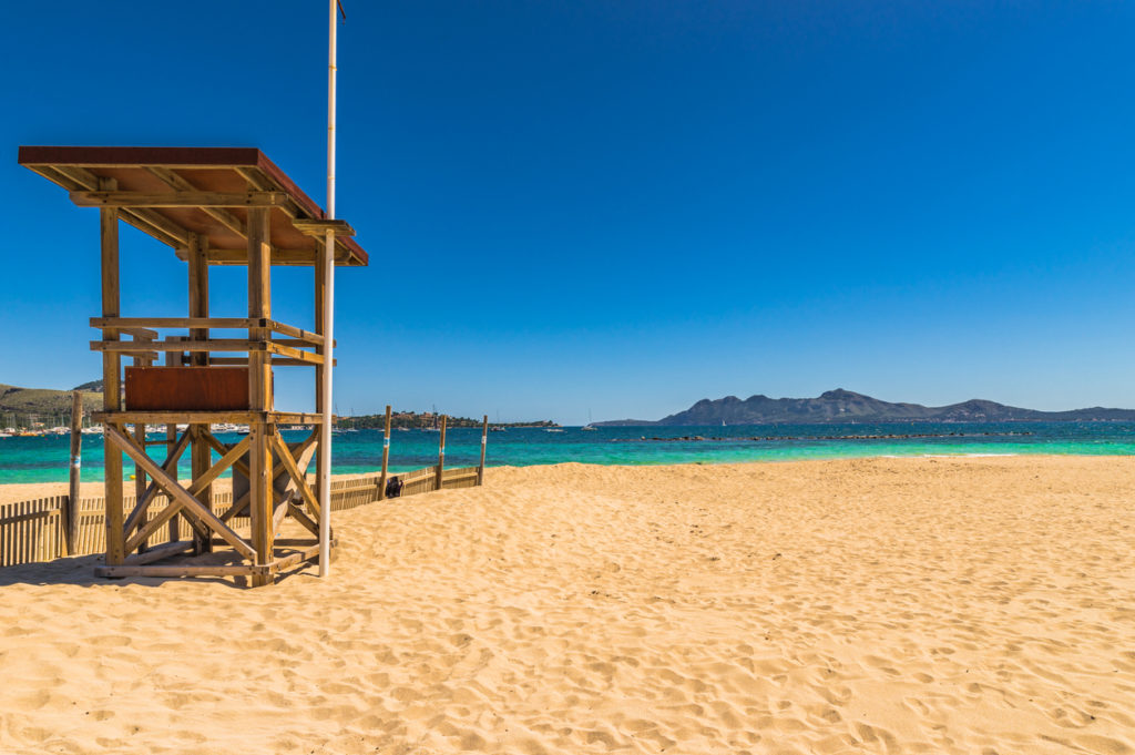 Strand von Pollença, Mallorca
