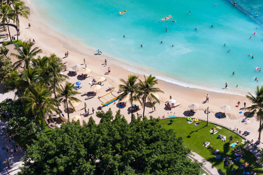 Hawaii Waikiki Beach
