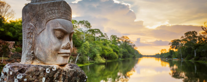 Angkor Thom in Kambodscha