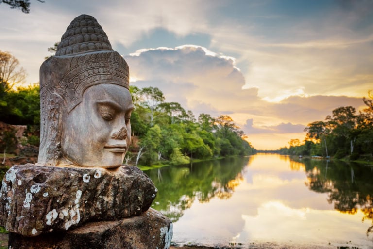 Angkor Thom in Kambodscha