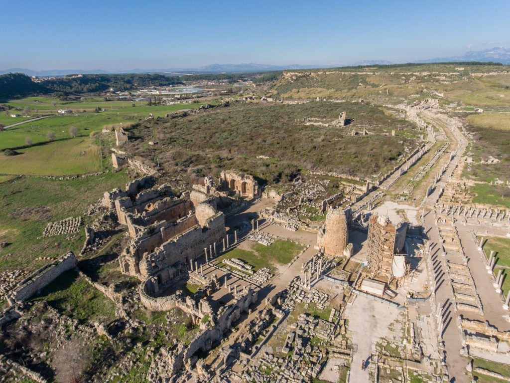 Antike Stadt Perge, Türkei
