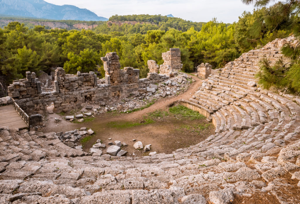 Antike Stadt Phaselis, Türkei