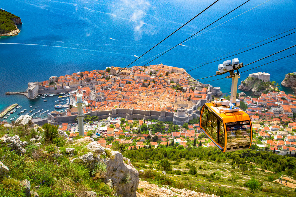 Hausberg Brdo Srd von Dubrovnik