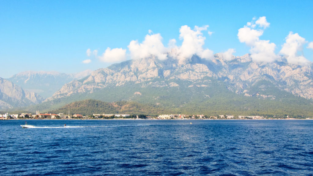 Blick auf das Taurusgebirge in der Türkei