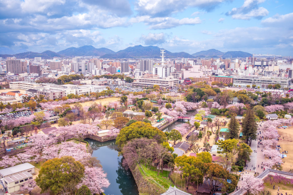 Burgstadt Himeji, Japan