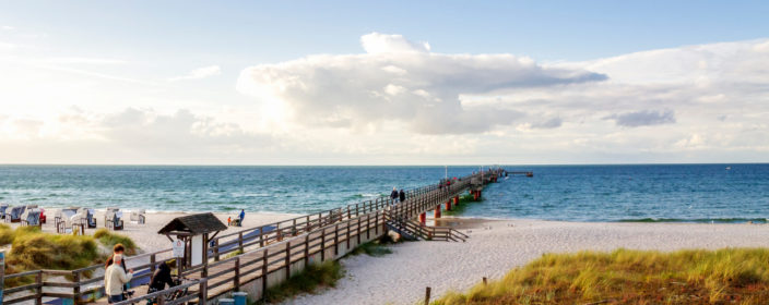 Strand an der deutschen Ostsee