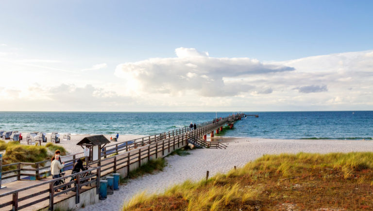 Strand an der deutschen Ostsee