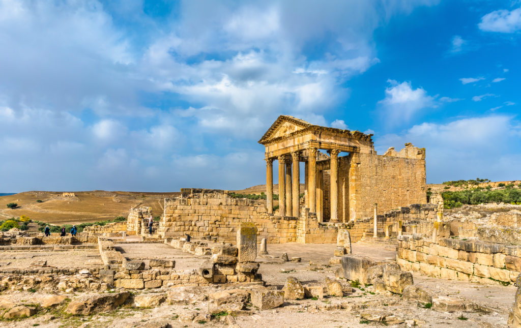 Römische Stadt Dougga, Tunesien