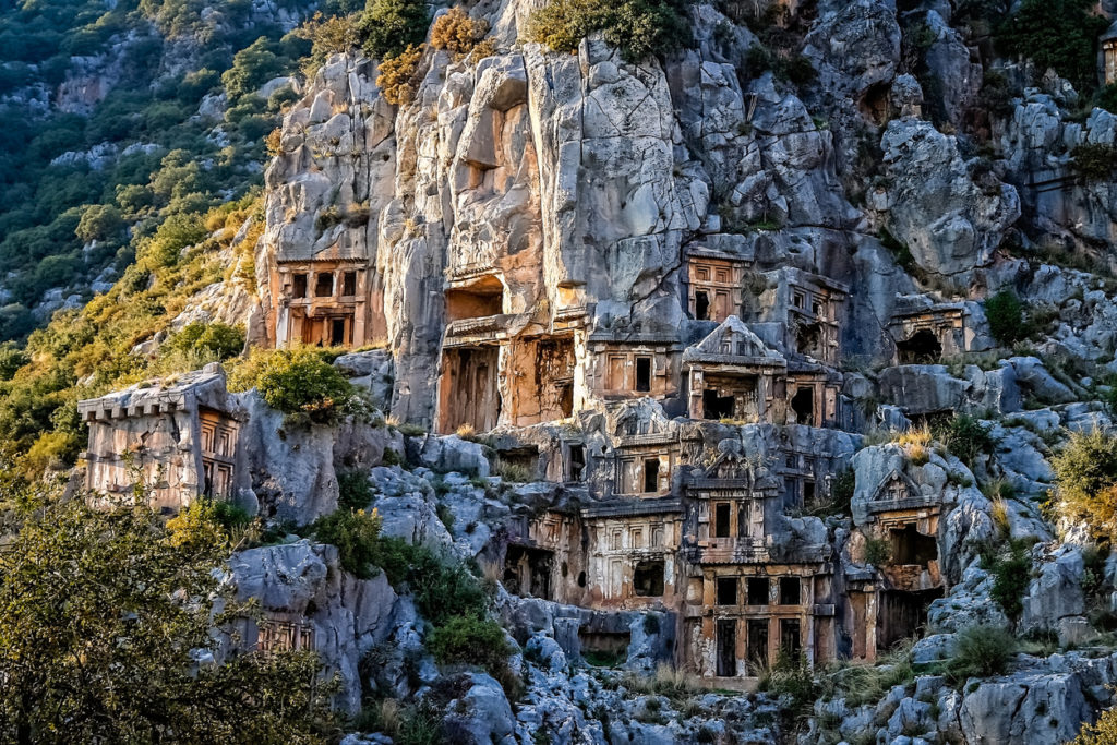 Felsengräber von Myra, Türkei