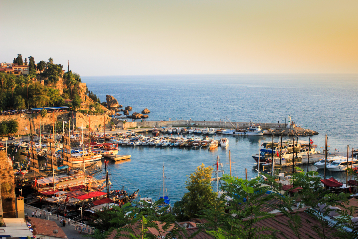 Hafen von Antalya, Türkei