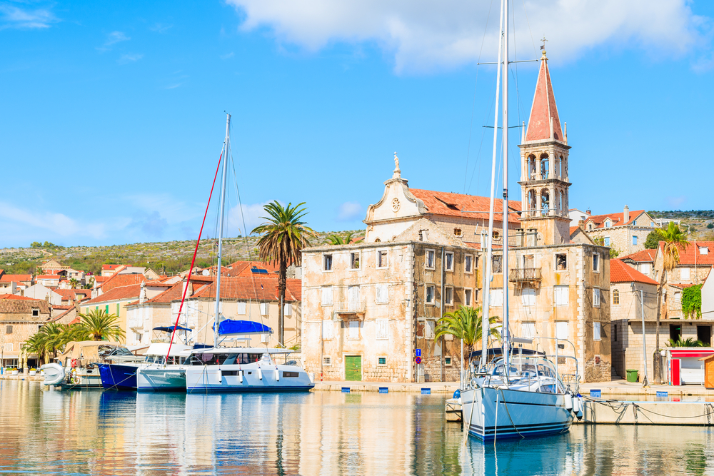 Hafenort Milna auf Brac, Kroatien