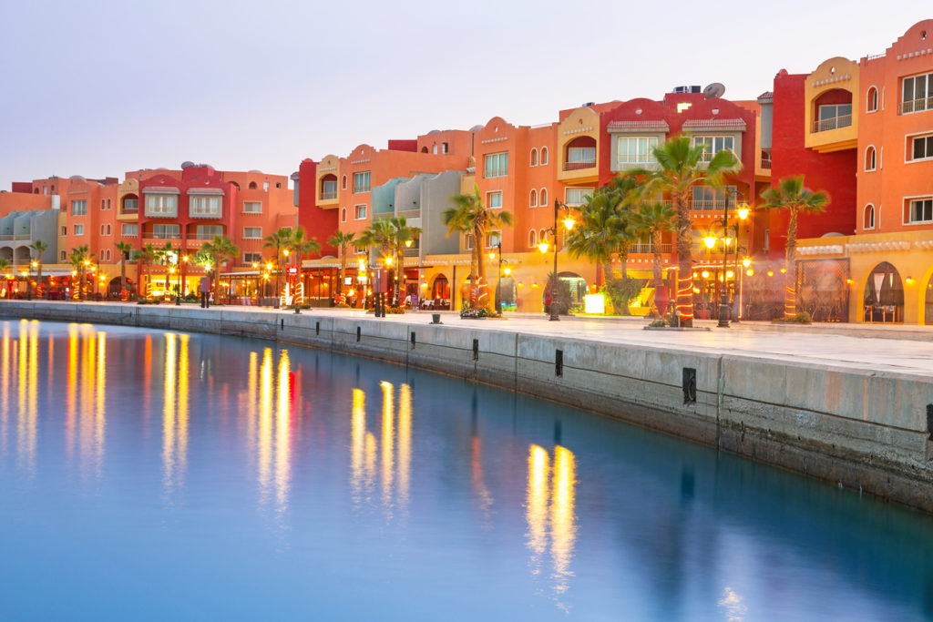 Hurghada Hafen Ägypten