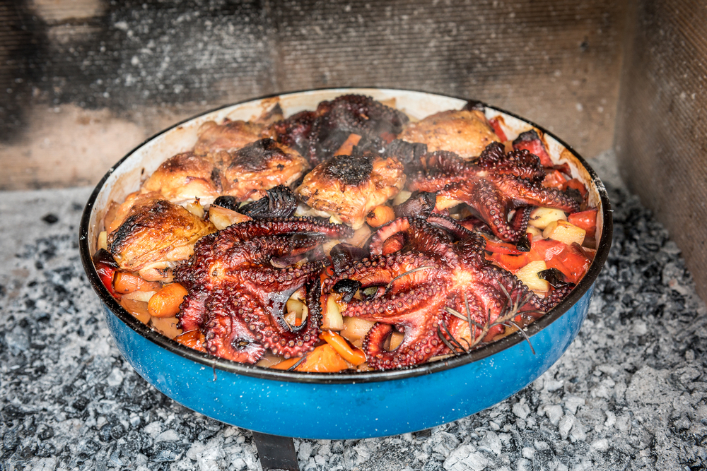 Traditionelle Zubereitungsweise in den Balkanländern