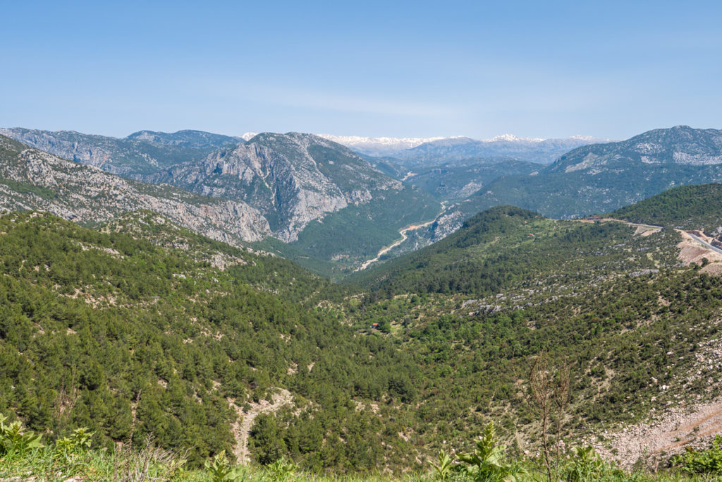 Landschaft vom Taurusgebirge, Türkei
