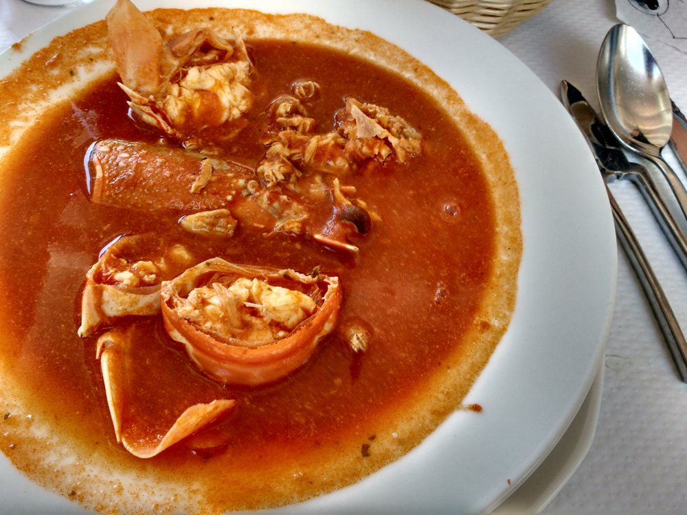 Langustensuppe Caldereta de Llagosta