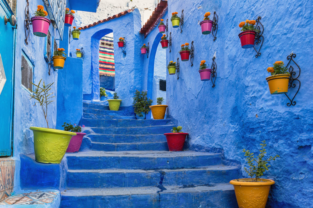 Marokkos Blaue Stadt Chefchaouen