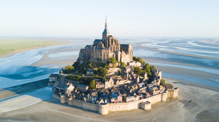 Der wunderschöne Mont Saint Michel in Frankreich