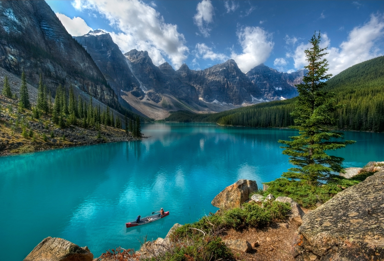 Moraine Lake in Kanada