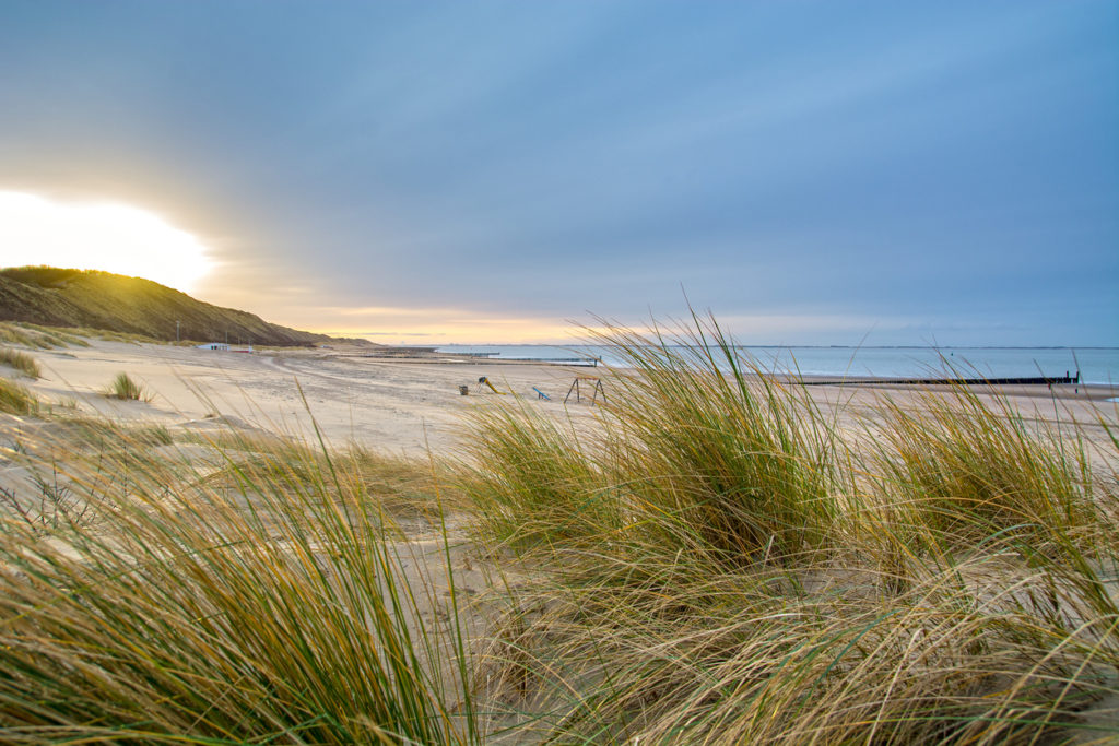 Strand in Friesland, Niederlande