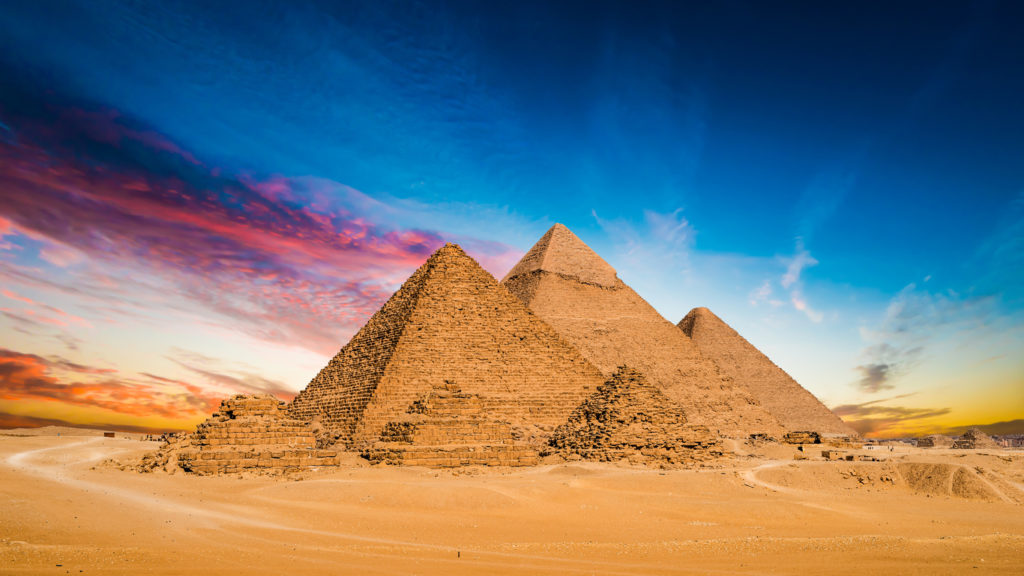 Pyramiden von Gizeh, Ägypten
