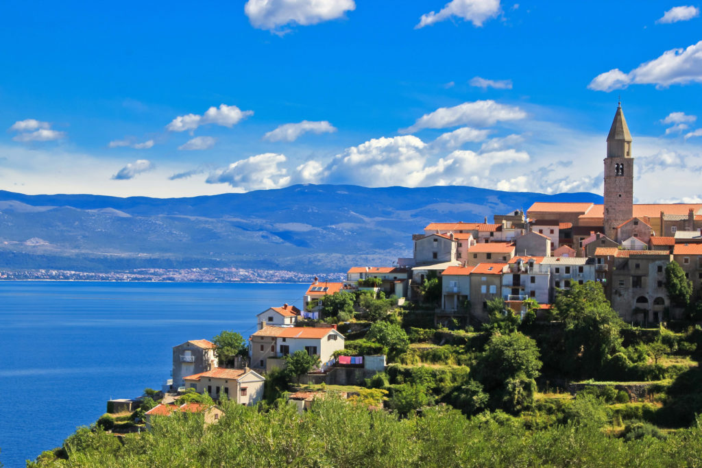Vbrnik auf der Insel Krk, Kroatien
