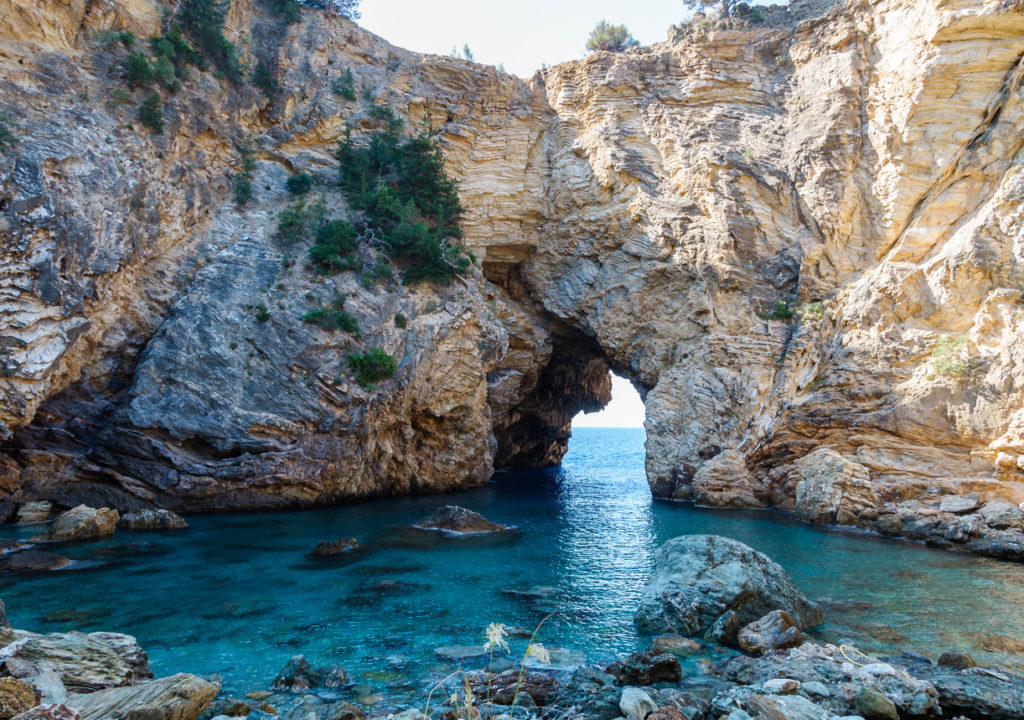 Piratenbucht in Antiochia am Kragos, Türkei
