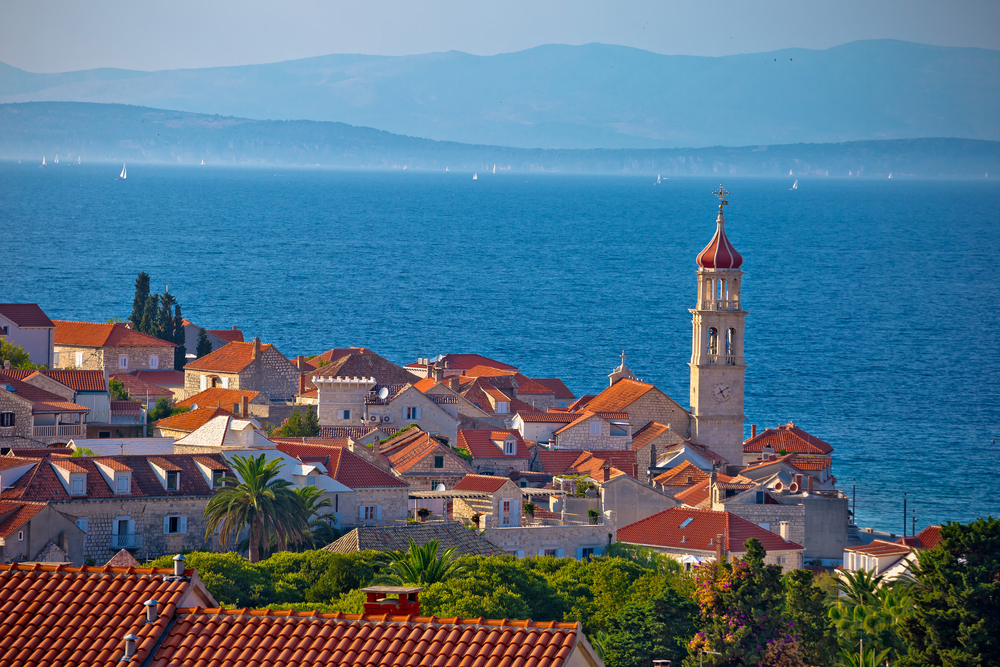 Ort Sutivan auf Brac, Kroatien