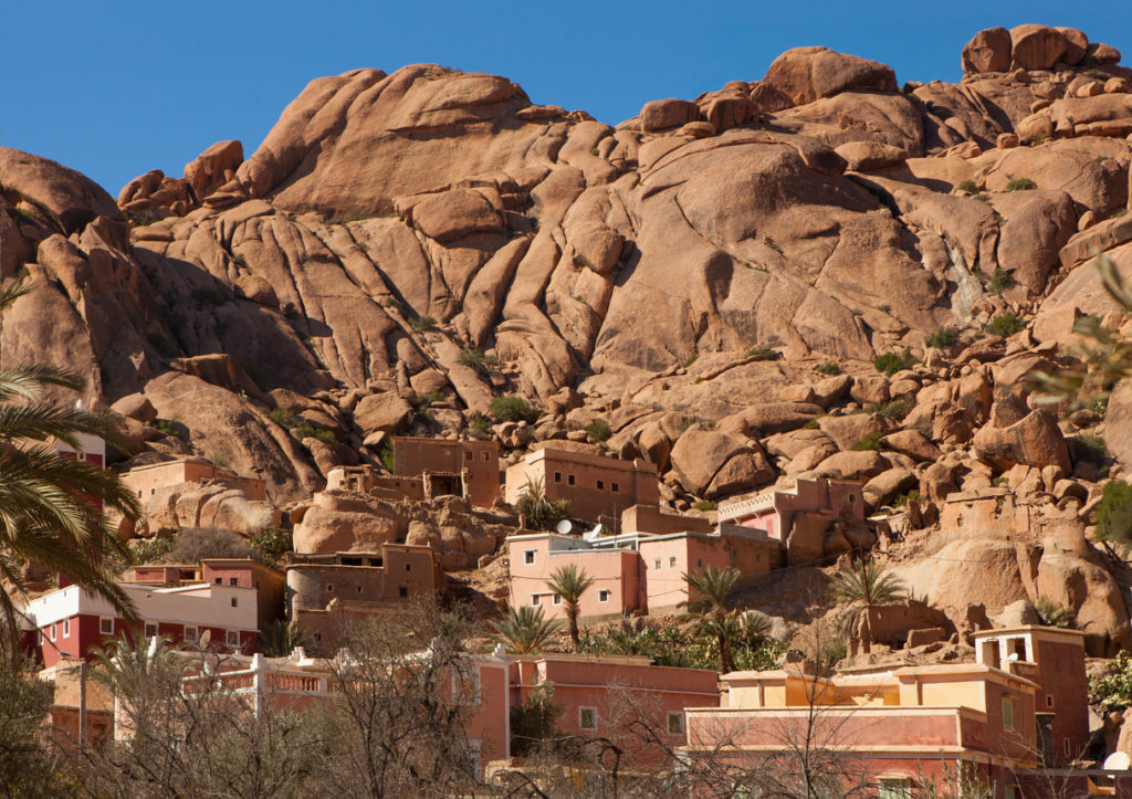 Stadt Tafraoute, Marokko