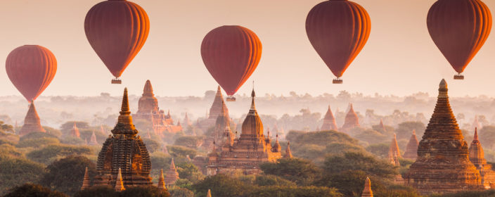 Stadt der Tempel Bagan, Myanmar