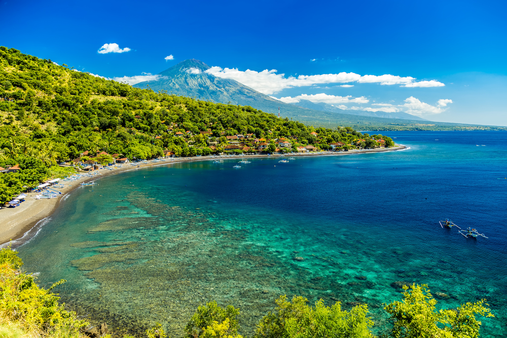 Dorf Amed auf Bali