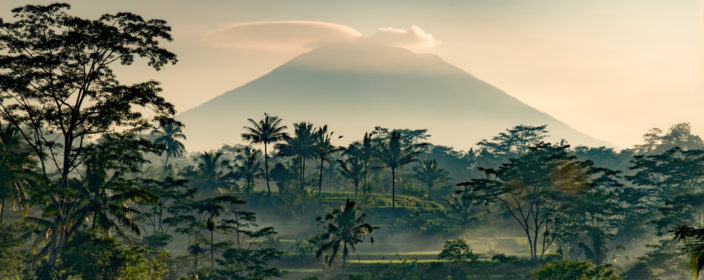 Vulkan Agung auf Bali