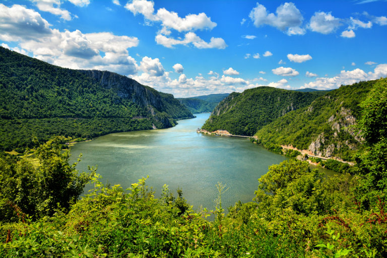 Danube Schlucht in Serbien