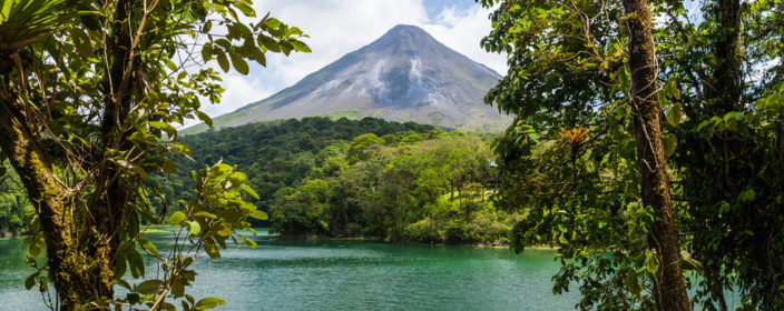 Arenal Vulkan von Costa Rica