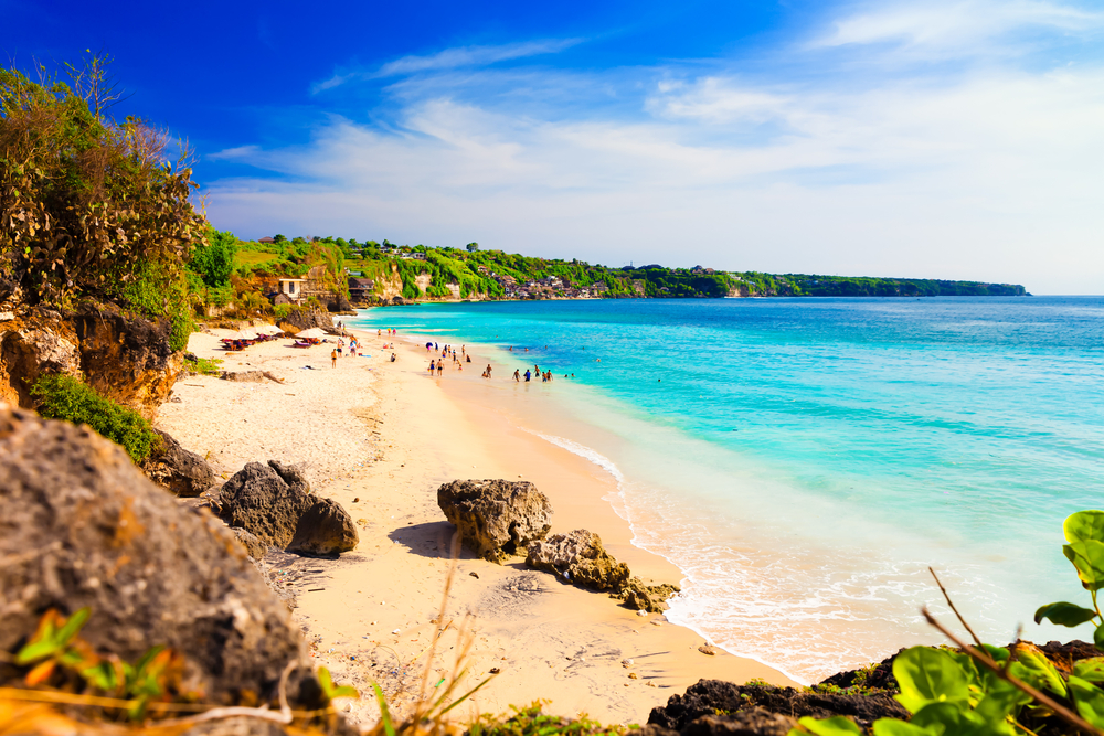 Dreamland Strand im Süden von Kuta, Bali