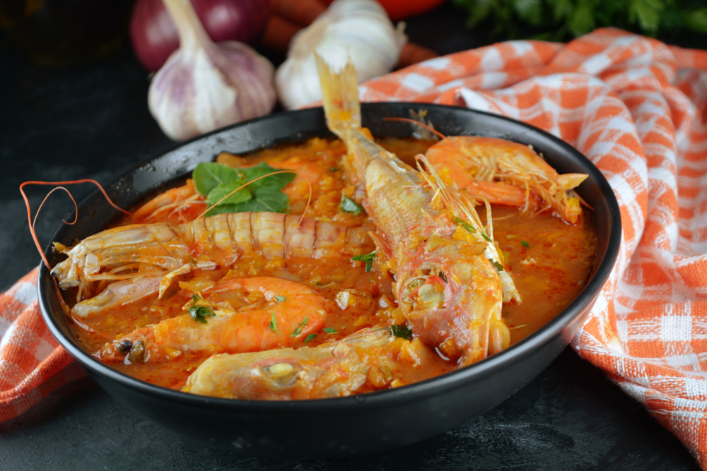Kroatischer Fischeintopf Brudet