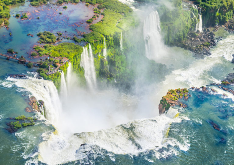 Iguazú Wasserfällen in Argentinien
