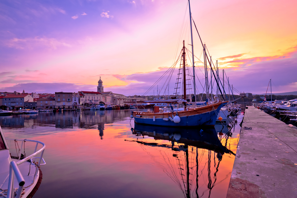 Insel Krk in der Kvarner Bucht, Kroatien