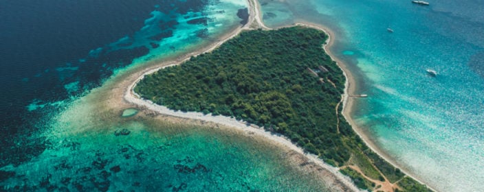 Luftaufnahme von Dugi Otok