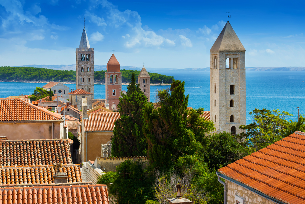 Insel Rab in der Kvarner Bucht, Kroatien