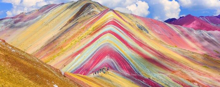 Regenbogenberg (Vinicunca) in Peru