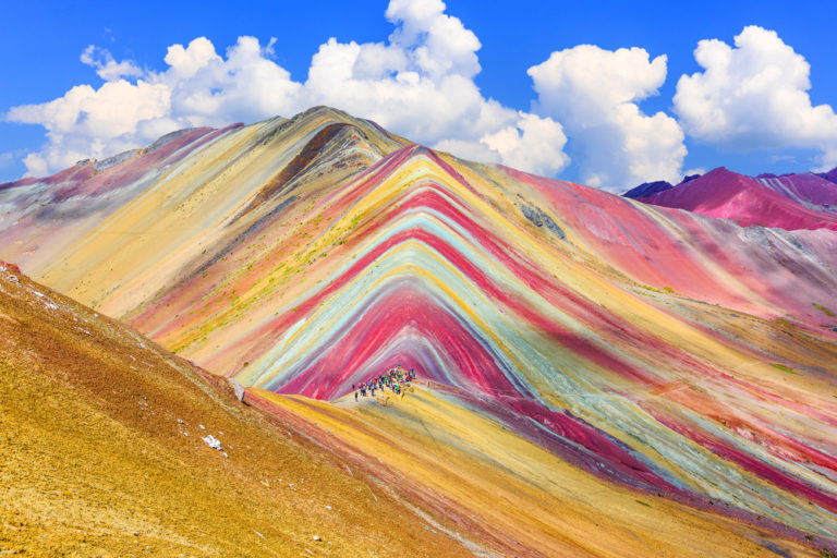 Regenbogenberg (Vinicunca) in Peru