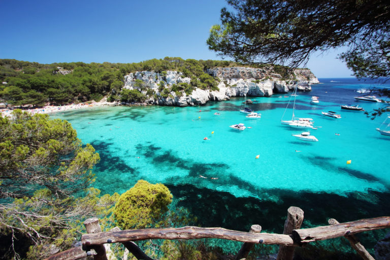 Strand Macarella auf Menorca