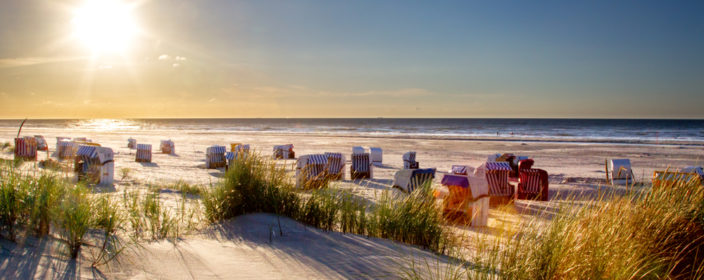 Strand auf einer Deutschen Nordseeinsel