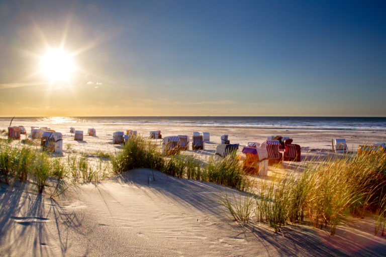 Strand auf einer Deutschen Nordseeinsel