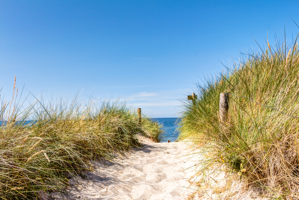 Strandzugang auf Rügen