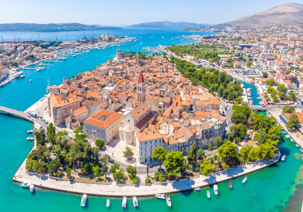 Hafenstadt Trogir, Kroatien