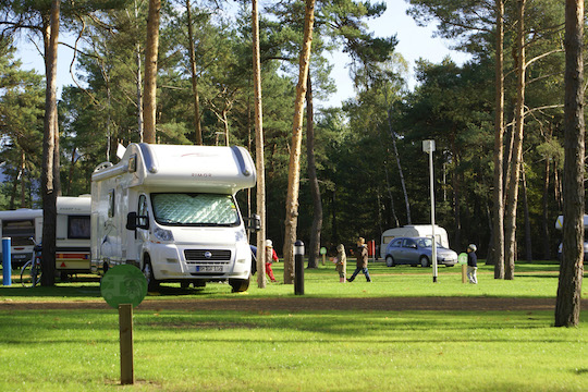 Campingplatz Wohnmobil
