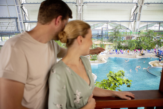Tropical Islands Juniorsuite Blick